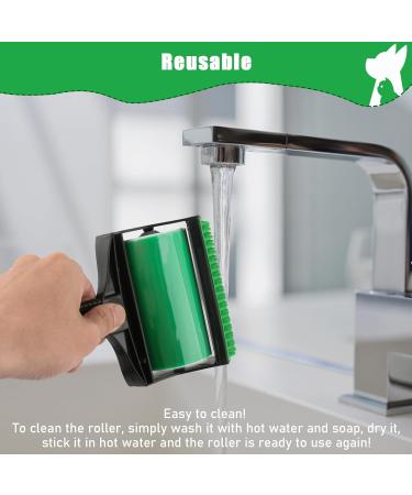 Stick It Silicone Reusable Lint Roller - Best Animal Hair Remover for Clothing & Car Seats | International Shipping Available - Buy Online on SooperMarket.com