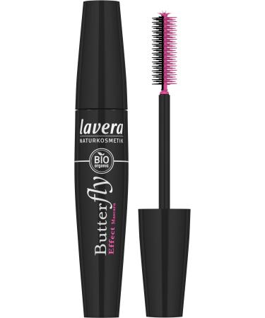 Lavera Butterfly Effect Mascara Beautiful Black mascular shower Color Black Black Volume Wind & Definition Natural & Innovative Make Up VEGAN Organic plant active mind NATURE COSE COSMETICS 1 Sack (1 x 11 ml) Black 11 ml (1 Pack)