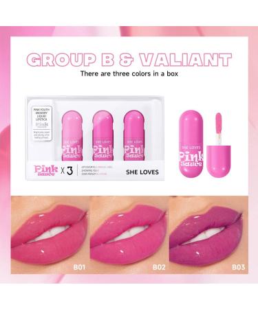 SWETIYOU Lip Stain Set B - Long-Lasting Waterproof Capsule Pills Tint for Women Makeup - Buy Online on SooperMarket.com