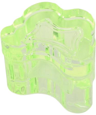 Nail Art Dish Transparency Fashionable Nail Wash Cup Multifunctional with Lid for Beauty Salon (Translucent Green) - Buy Online on SooperMarket.com