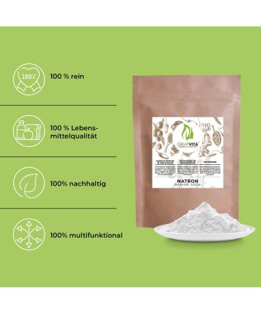 Premium Eco-Friendly Soda Powder 800g | High-Purity Baking Powder E500II | Greatvita Quality | Fast International Shipping - Buy Online on SooperMarket.com