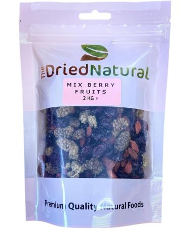Mixed Dried Berry Fruits 1KG A Grade Premium Quality - The Dried Natural - Buy Online on SooperMarket.com