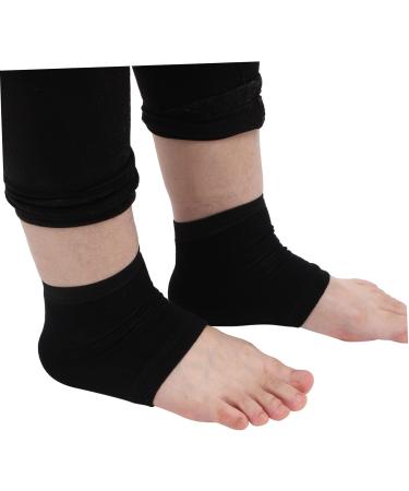 minkissy 20 Pairs Silicone Heel Socks Heel Socks for Dry Cracked Feet Cracked Heels Moisturizing Heel Socks Spa Socks Foot Protectors for Feet Portable Heel Socks Toe Socks Comfortable - Buy Online on SooperMarket.com