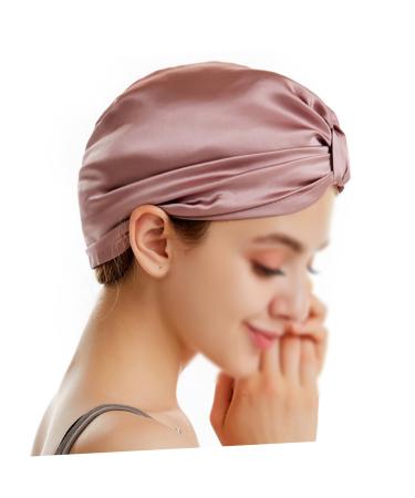 FRCOLOR Hair-Drying Hat Sleeping Bonnet Cap Bouffant Scrub Hats Satin Womens Hats Silk Night Cap Quick Hijab Hair Bonnet for Sleeping Silk Hair Bonnet Caps Fast Drying for Hair Printing