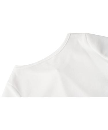 BONNY BILLY Girls Cotton Knitted Cardigan Bolero Shrug - White, 8-9 Years - Buy Online on SooperMarket.com
