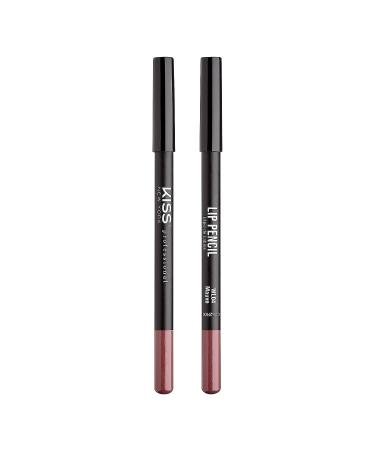 kiss new york Professional Slim Lip Pencil - Creamy Soft Lip Liner for Smooth & Long-Lasting Mauve Lip Color - Water-Resistant Lip Crayon for Natural Lip Makeup - Buy Online on SooperMarket.com