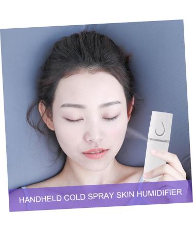 FOYTOKI 2 Pcs Steamer Facial Mister Portable Sprayer Hunidifier Humidifiers Face Moisturizing White - Buy Online on SooperMarket.com