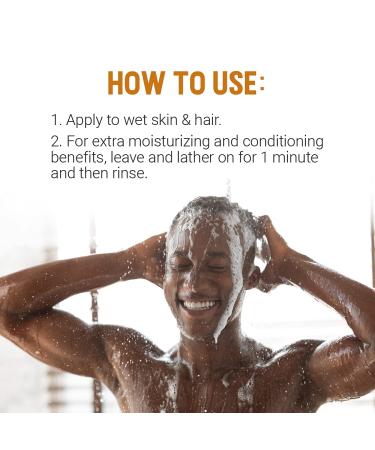 Woody's 3-in-1 Shampoo Conditioner & Body Wash for Men - Travel Size with Marine & Cucumber Extracts 1.7 Fl Oz - Buy Online on SooperMarket.com