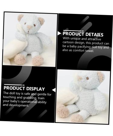 Buy 2-St Bear Doll & Baby Toys - Soft Comfort Towels for Toddlers Stroller & Bed Accessories - Buy Online on SooperMarket.com