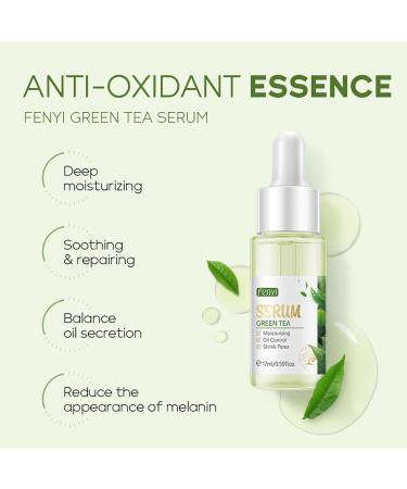 Skincare Set For Teenagers Girls Face Care Sets Skincare Gift Set 4PC Pamper Gifts For Women Includes Cleanser-Eye Cream-Serum-Face Cream Suitable For All Skin Types (One Size Green Tea) Green Tea One Size - Buy Online on SooperMarket.com