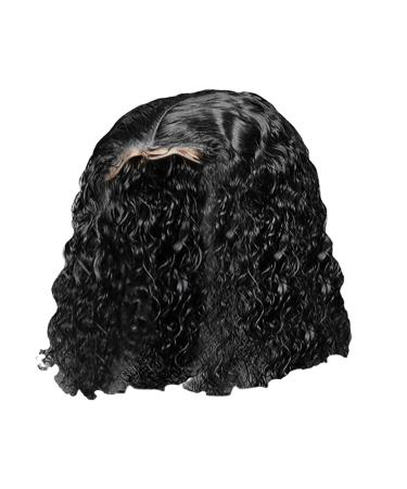 Hair Dance Dry Shampoo European And American Short Curly Hair African Small Curly Head Fiber Head Cover Hair No More Black One Size