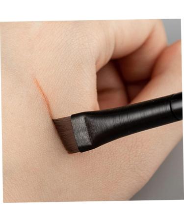 Baluue 3 Sets Eyeliner Brush Makeup Brush Ear Multi Function Eyebrow Brush Black Wood - Buy Online on SooperMarket.com