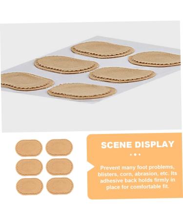 JECOMPRIS 6sheets Heel Grips Corn Patch Toe Callus Protectors Corn Remover Strip Corn Stickers for Feet Self- Adhesive Bunion Pads Feet Heel Protector Pads Stickers Cotton with Hole - Buy Online on SooperMarket.com