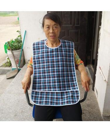 Bibs gLoaSublim Waterproof Old People Meal Eating Drinking Bib Protector Disability Aid Apron - Red - Buy Online on SooperMarket.com