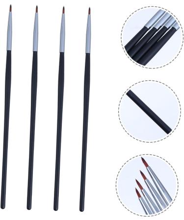 Housoutil 4pcs Fine Eyeliner Brush Eye Shadow Girl Multifunction - Buy Online on SooperMarket.com