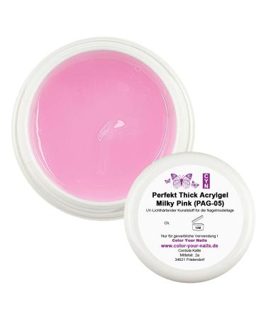 Perfect Thick Acrylic Gel Milky Pink (PAG-05) extra thick (30ml)