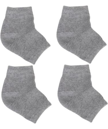 PLAFOPE 4 Pairs Anti-Crack Socks Feet Care Socks Men Socks Gel Spa Socks Heel Sleeves Ankle Socks Spa Gel Socks Anti Crack Heel Socks Mens Sock Feet Repair Socks Foot Socks Man Socks - Buy Online on SooperMarket.com