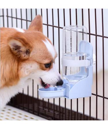 Gearific 500ml Pet Automatic Water Fountain Water Feeder Suspended Water Dispenser Small Animal Water Bottle for Cats Hamster Rabbits (Blue) - Buy Online on SooperMarket.com