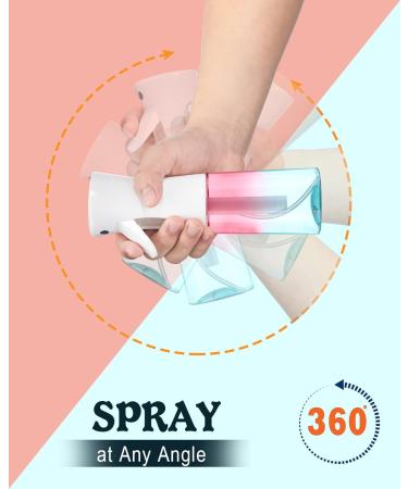 Buy Creamify 200ml Continuous Spray Bottle - Ultra Fine Mist for Hair & Plants | Color Gradient Hairdresser & Garden Accessories - Buy Online on SooperMarket.com