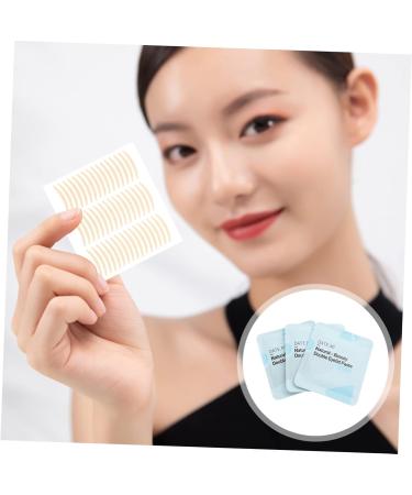 HAPINARY 3 Sets Double Eyelid Sticker Eyelid Lift Strips Mesh Tape Droopy Eyelid Tape Makeup Supplies Eyeball Stickers Eye Makeup Tool No Trace Double Eyelid Artifact Abs 8.2X7.5X0.1CM - Buy Online on SooperMarket.com