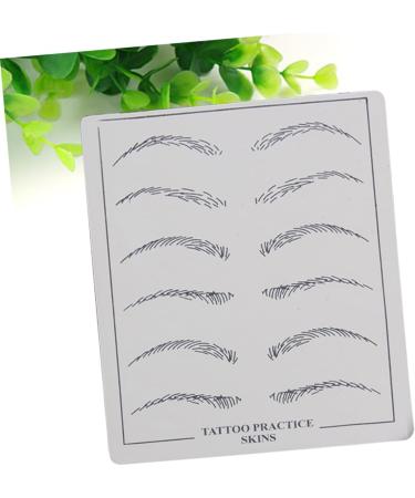 NOLITOY 6 Pcs Eyebrow Practice Skin Eyebrow Microblading Skin Eye Brow Practice Skin - Buy Online on SooperMarket.com