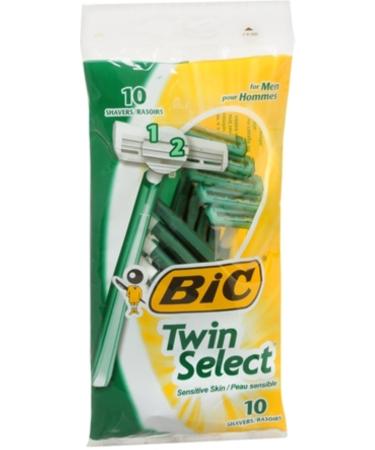 Bic Twin Select Mens Size 10ct