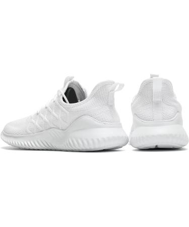 Men's Slip-on Running Shoes - Lightweight Breathable Sneakers for Workout - Size 13, White - Buy Online on SooperMarket.com