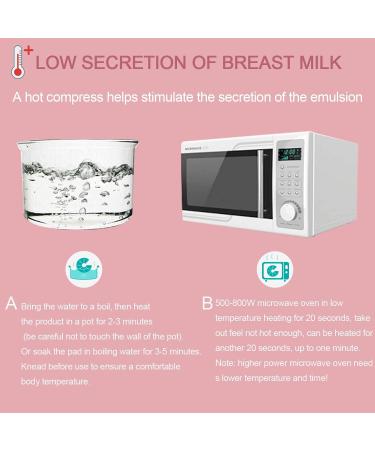 Gytera Hot Cold Breast Therapy Pads - Breastfeeding Essentials for Mastitis Relief & Postpartum Recovery - Reusable & Microwaveable - Buy Online on SooperMarket.com