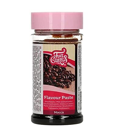 Funcakes flavors Mocca: food paste great taste perfect for decorating cakes suitable for dough and fillings.100 g.