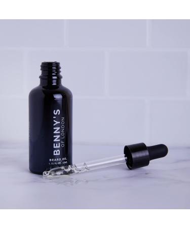 BENNY'S Beard Oil - Natural & Organic, UK Made for Soft & Healthy Beards - Buy Online on SooperMarket.com