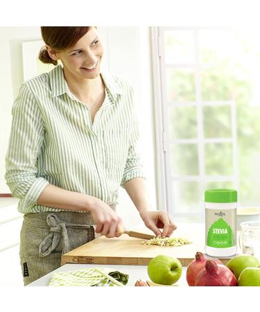 Huxol Stevia Sugar Alternative Powder 75g | Vegan Gluten-Free Halal Calorie-Free Tooth-Friendly for Baking & Cooking - Buy Online on SooperMarket.com