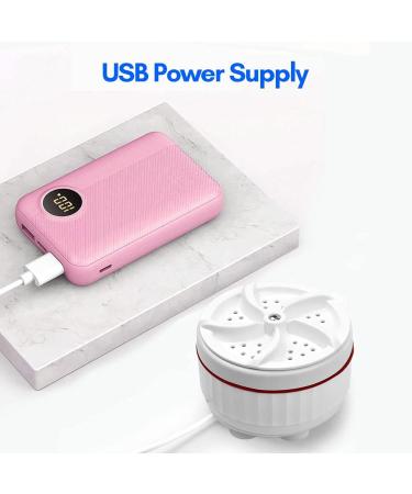 Portable Washing Machine Ultrasonic Cleaning For Washer Machine For Travel Dorm Apartment USB Auto S Washer Washer Machine For Sink - Buy Online on SooperMarket.com