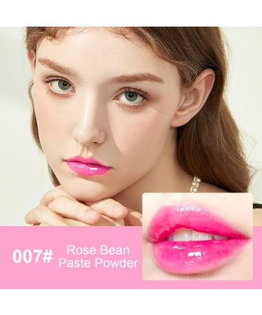 AOOWU Tinted Plumping Lip Oil | Long-Lasting Hydrating Lip Gloss - Raspberry Red - Buy Online on SooperMarket.com