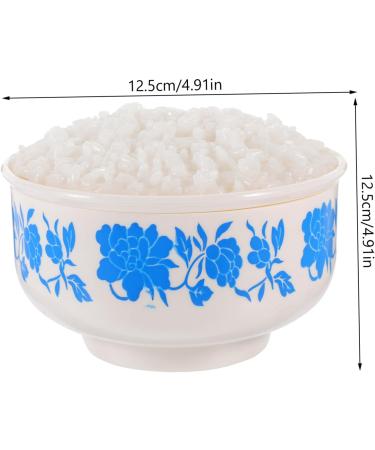 TOYANDONA Simulated Rice Toy Models Food Simulation Cooked Rice Fake Steamed Rice Model Plastic Decor Artificial Rice Decorative Steamed Rice Photo Prop Pvc Ornaments Big Bowl 12.50X12.50X8.50CM 1 - Buy Online on SooperMarket.com