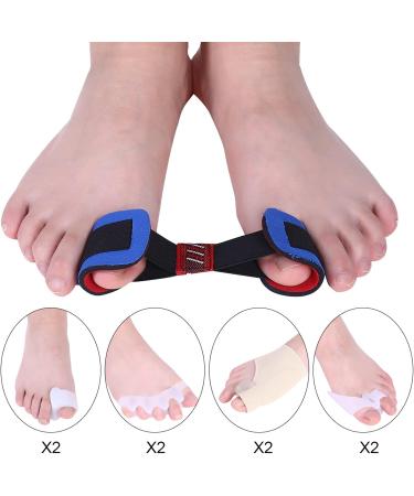 Toe Separators & Bunion Protectors - Hallux Valgus Straightener & Corrector Set for Pain Relief - Buy Online on SooperMarket.com