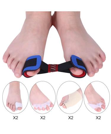 Bunion Corrector Set - Hallux Valgus Straighteners & Protector Sleeves | Breathable & Sweat Absorbent - Buy Online on SooperMarket.com