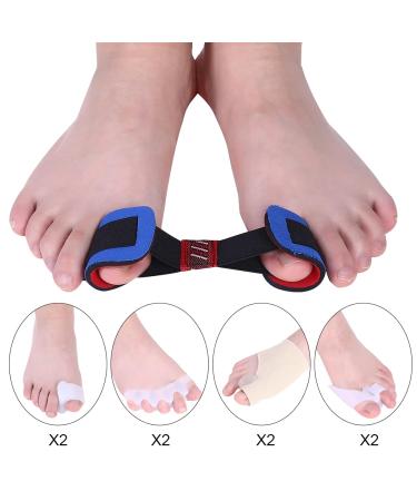 Hallux Valgus Pain Relief Set | Bale Toe Correction & Breathable Protection Covers - Buy Online on SooperMarket.com