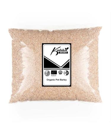 Koalakoi ORGANIC Pot Barley (4.5kg) Premium non-GMO Barley | High Fibre Content | Great For Blood Sugar Regulation and Weight Management (4.5kg)