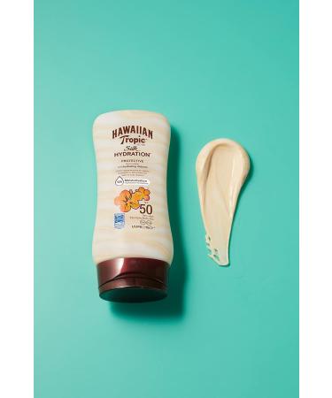 HAWAIIAN TROPIC - Silk Hydration | Protective Lightweight Sun Lotion SPF 50 | 180 ml - Buy Online on SooperMarket.com