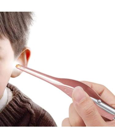 Zhong Ear Pick Set Luminous Ear Spoon Tweezers Ear Wax Removal Tool LED Light Earpick Storage Box Children Baby Ear Cleaning Care Kit (Color : 02) - Buy Online on SooperMarket.com
