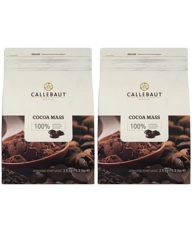 Callebaut 100% Cocoa Mass Callets 2.5kg (Pack of 2)