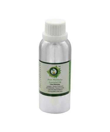 Huile essentielle mandarine | Citrus Reticulata | Pour diffuseur | Huile mandarine pure | 100% pur | Distill vapeur | Mandarin Essential Oil | 300ml | 10oz By R V Essential 300 ml (Pack of 1)