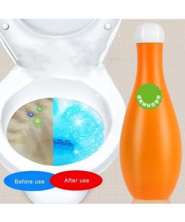 szutfidy Long-lasting Toilet Bowl Cleaner 3pcs Automatic Tank Freshener Gentle Formula Bowling Blue 3pcs - Buy Online on SooperMarket.com