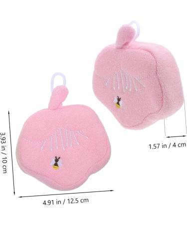 3pcs Kids Bath Ball Loofah Set - Cartoon Body Scrub Pouf & Exfoliating Mittens for Fun Bathing - Buy Online on SooperMarket.com