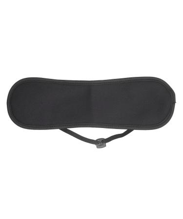 Portable Adjustable Narrow-Castor Oil Wrap | Reusable Soft Home & Bedroom Use (Black) - Buy Online on SooperMarket.com