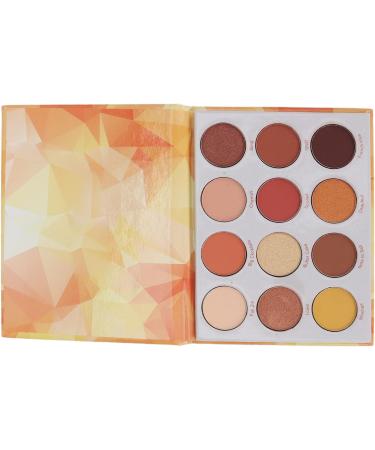 Makeup Palette Warm Tone Colors 12 Colors Eyeshadow Plattet for Wedding Party Office - Buy Online on SooperMarket.com
