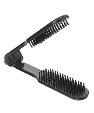 Combs Straightening Comb Clamp Brush Double Sided Straightener Brush Straightening Brush Straightener Brush for Women Double Sided Brush Mane Hair
