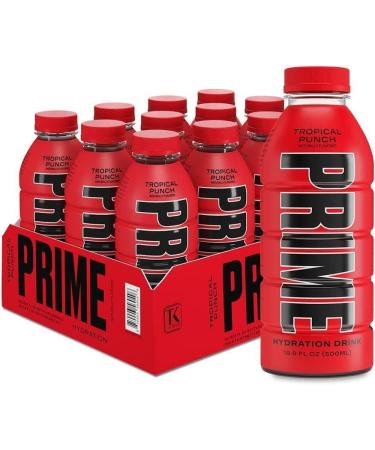 MM Prime Hydration Drink Tropical Punch Flavour 500ml Pack of 12