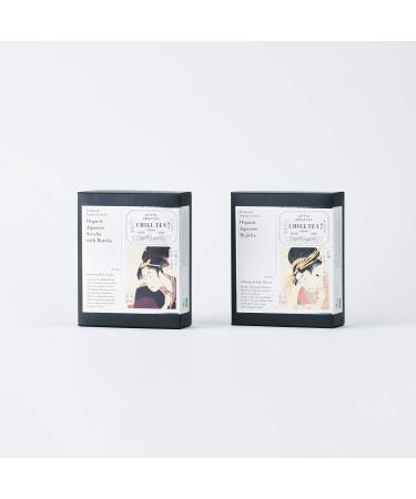 Japanese Sencha with Matcha Green Tea -100% Japanese Green Tea by CHILL TEA Tokyo - Plastic-Free Tea Bags - First Flush - Fresh Umami - (30 Tea Bags) - Buy Online on SooperMarket.com