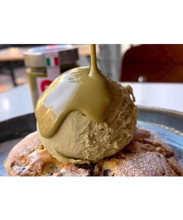 Black Milk Pistachio Cream Spread for Catering 3kg - Gluten Free - Single - Extra Large Tub - Buy Online on SooperMarket.com